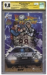 Back to the Future Cast-Signed Comic #1, Graded 9.8 -- Signed by 6 Cast Members Including Michael J. Fox and Christopher Lloyd